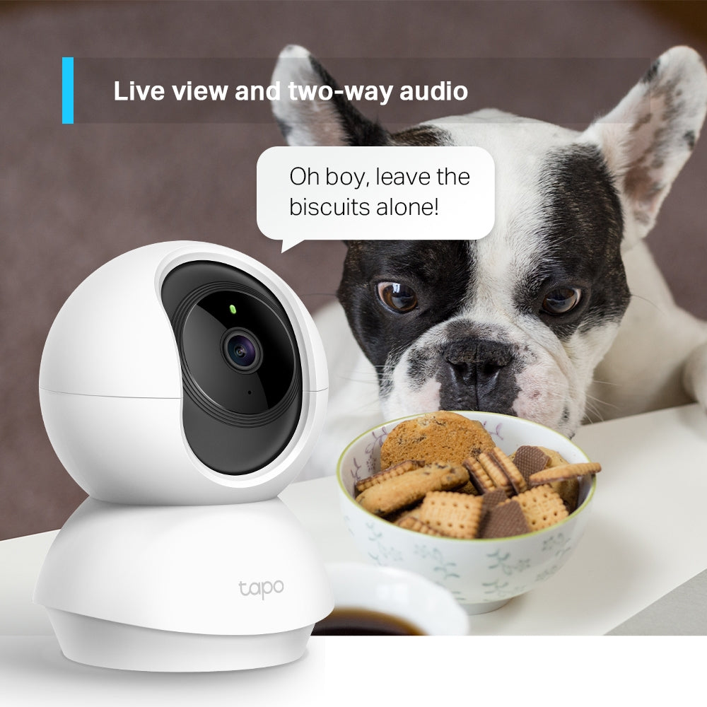 TP-Link Tapo C210 Pan Tilt 3MP Ultra-High-Definition Home Security Wi-Fi CCTV Camera | Two-Way Audio | Night Vision | Motion Detection TP-Link Tapo C210 Pan Tilt 3MP Ultra-High-Definition Home Security Wi-Fi CCTV Camera | Two-Way Audio | Night Vision | Motion Detection